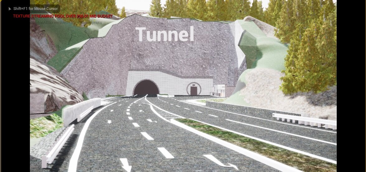 Kramer Tunnel — Echtzeit-Visualisierung in Unreal Engine